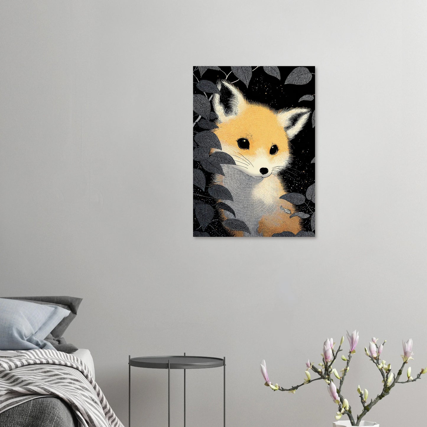 Affiche enfant Rox the fox - Heure d'été