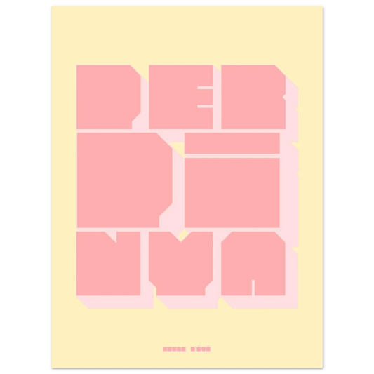 Affiche Perpinya - Heure d'été