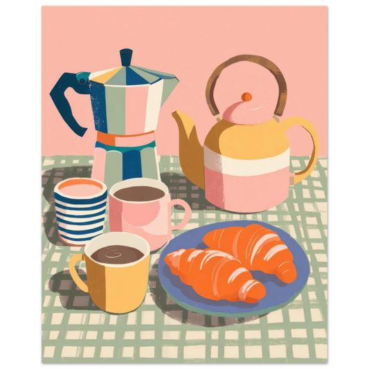 Affiche Slow Morning - Heure d'été