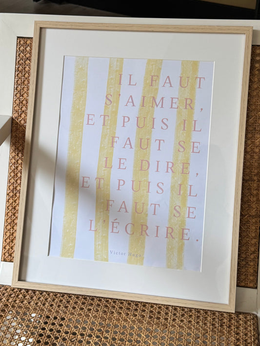 Il faut s'aimer - Victor Hugo - Heure d'été