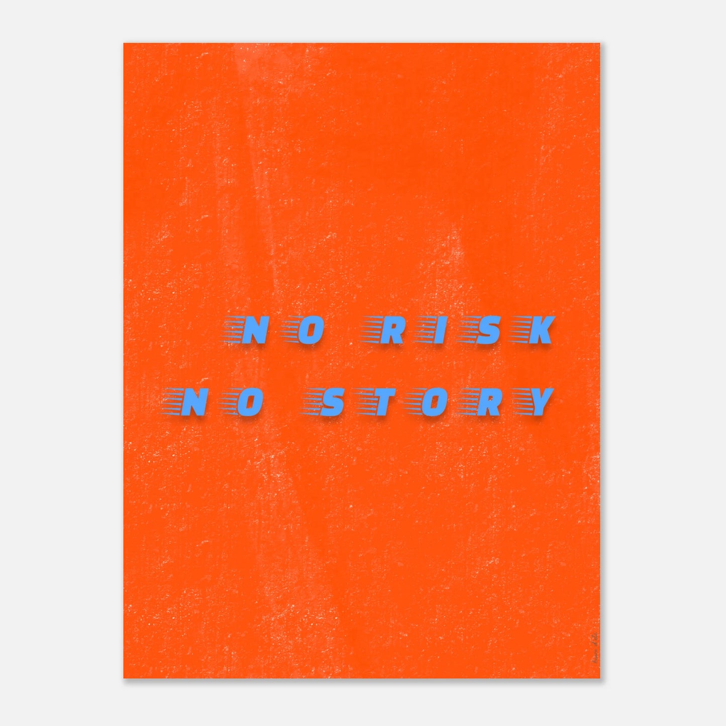 Vintage orange and blue, textured background
Couleurs orange et bleu, message inspirationnel