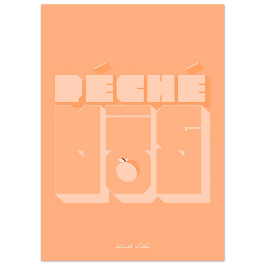 Affiche péché mignon - Heure d'été