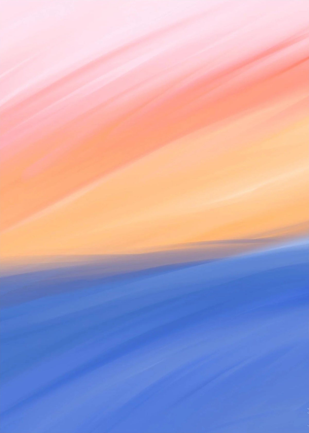 Stillness No. 1, l'affiche seule, papier épais mat éco-responsable, format 50x70 cm