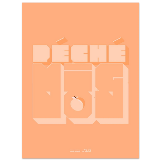 Affiche péché mignon - Heure d'été