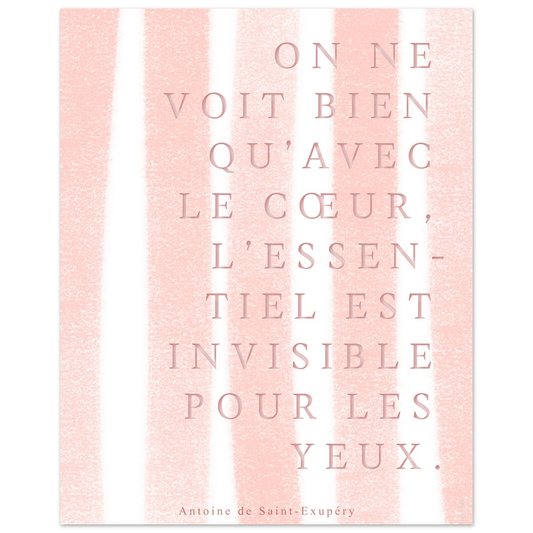 On ne voit bien qu'avec le cœur... - Heure d'été