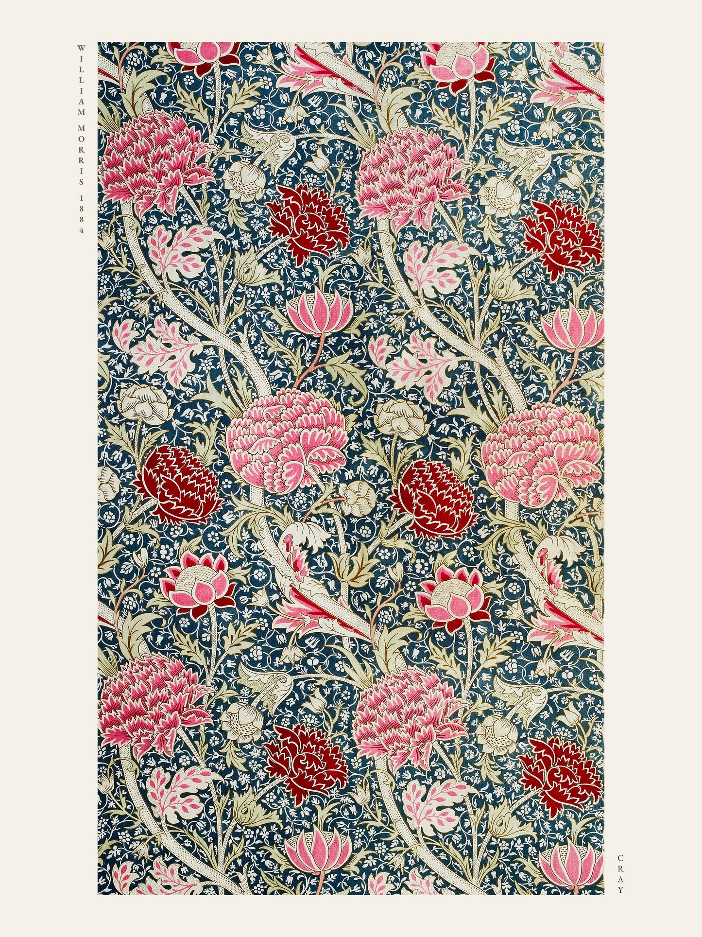 Cray - William Morris - Affiche Arts & Crafts