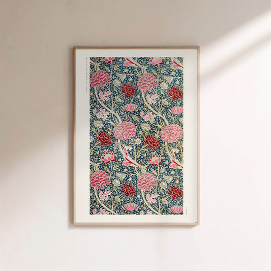 Cray - William Morris - Affiche Arts & Crafts en situation