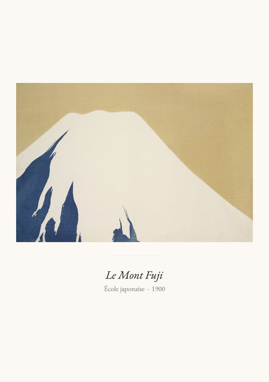 Le Mont Fuji, École japonaise | Affiche Art Premium