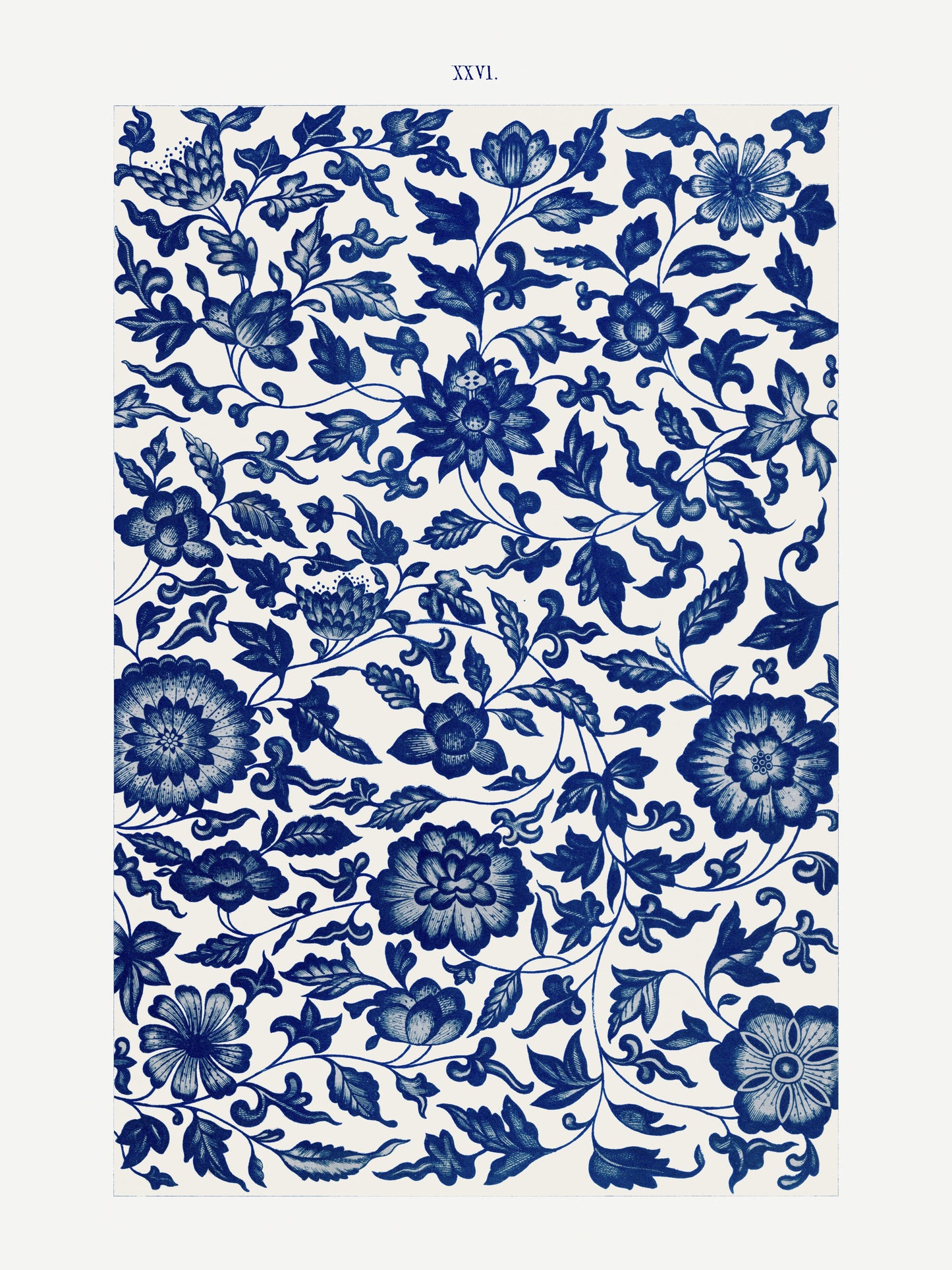 Grammar of Ornament Pl. XXVI - Owen Jones - Motif Ornemental 1856