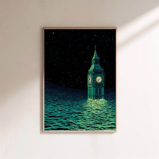 London Underwater | Poster Décoration Murale en situation