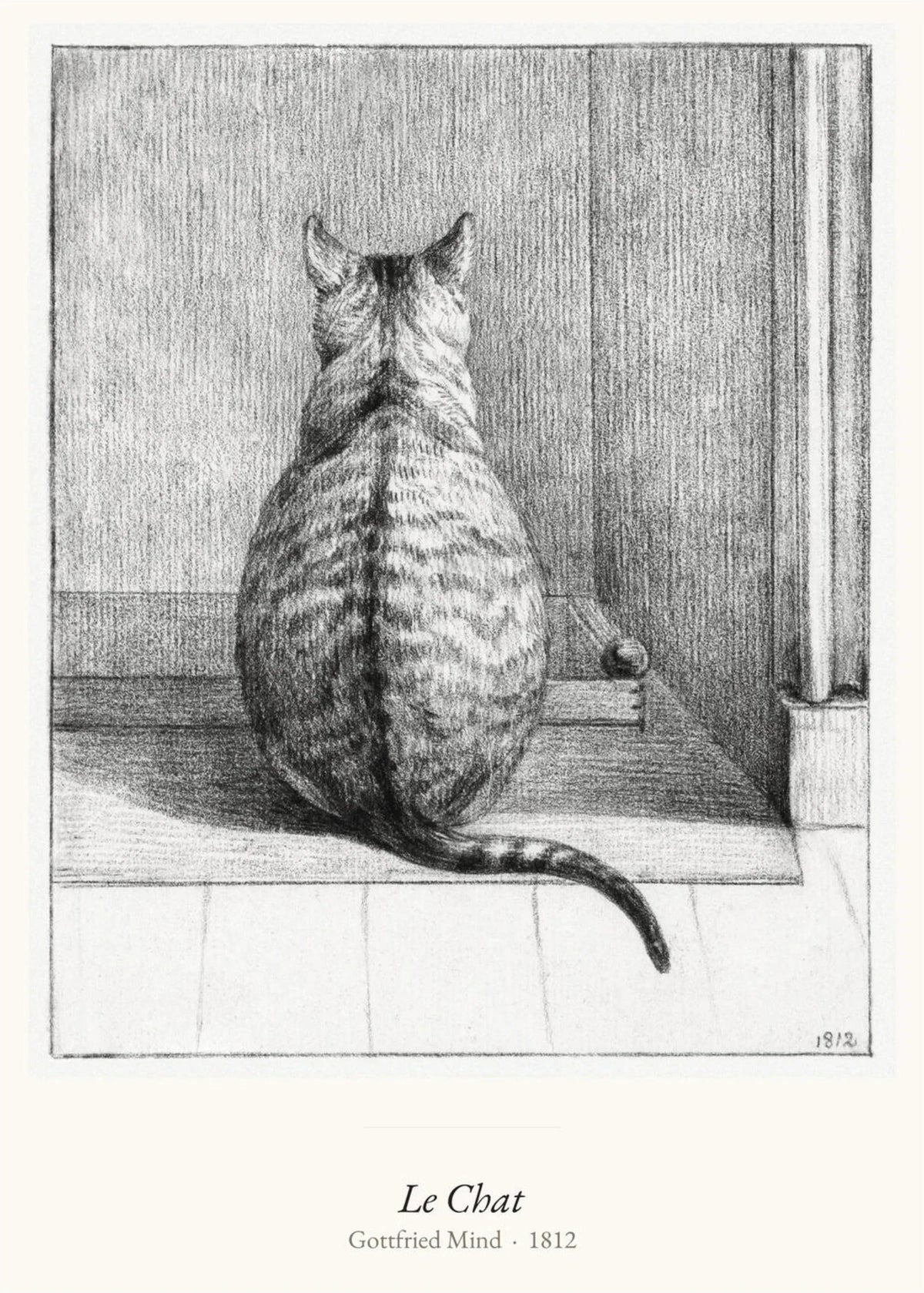 Le Chat, Gottfried Mind | Affiche Art Premium, l'affiche seule, papier épais mat éco-responsable