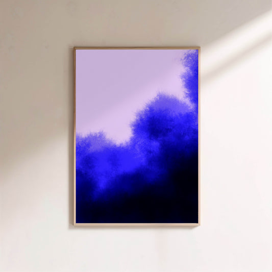 Stillness No. 3 | Poster Abstrait en situation