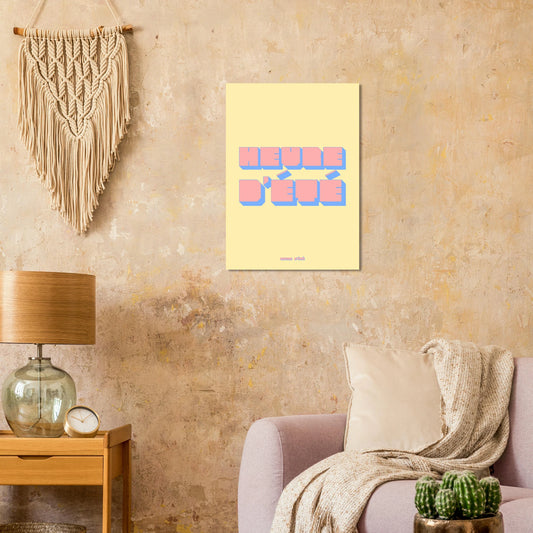 Affiche Heure d'été | Heure d'Été Studio