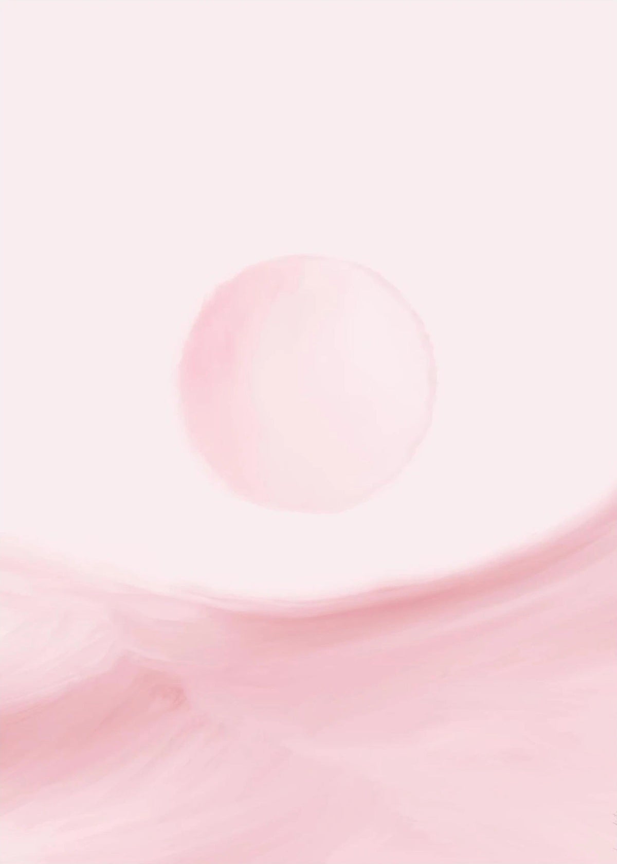 Stillness No. 2, l'affiche seule, papier épais mat éco-responsable, format 50x70 cm
