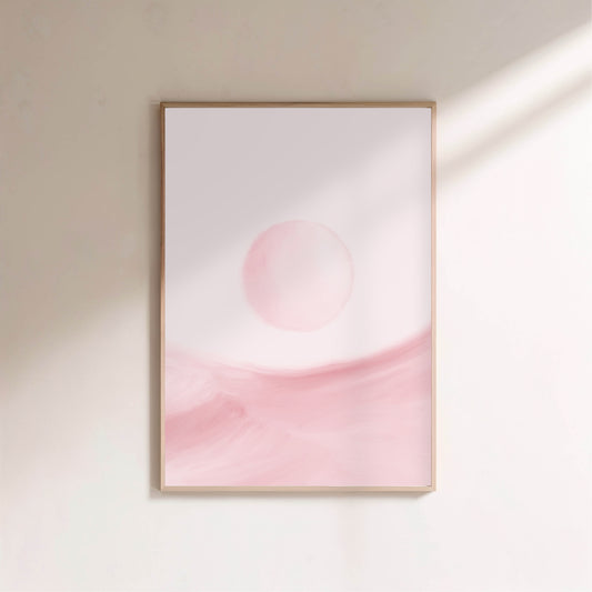 Stillness No. 2 | Poster Abstrait en situation