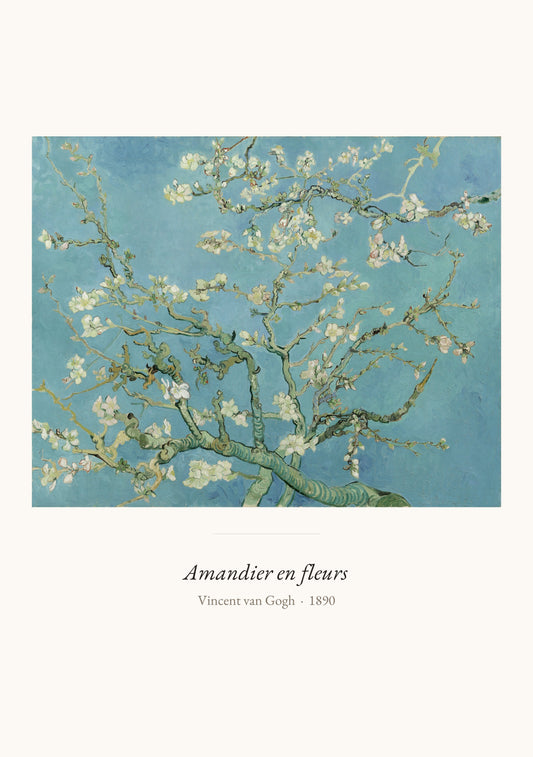 Amandier en fleurs, Van Gogh | Affiche Art Premium