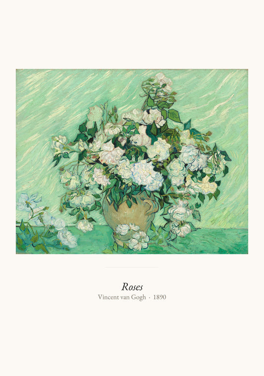Roses, Vincent van Gogh | Affiche Art Premium