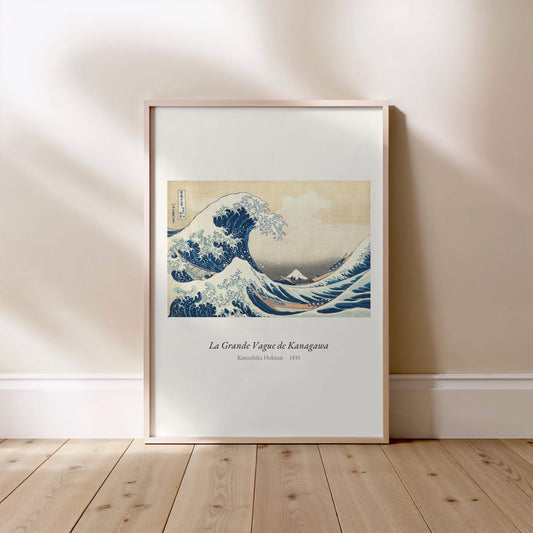 La Grande Vague de Kanagawa, Hokusai