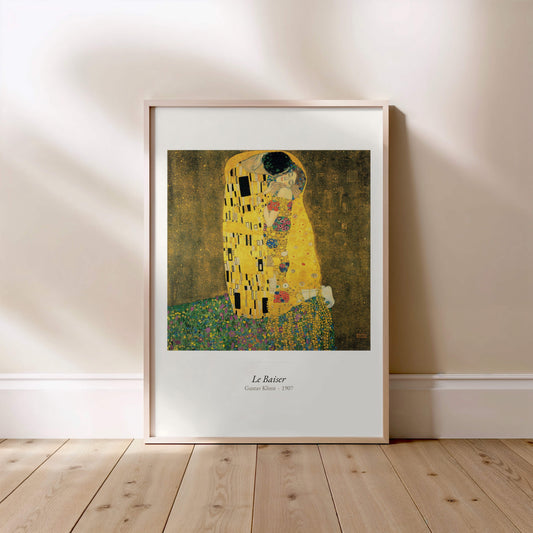 Le Baiser, Gustav Klimt