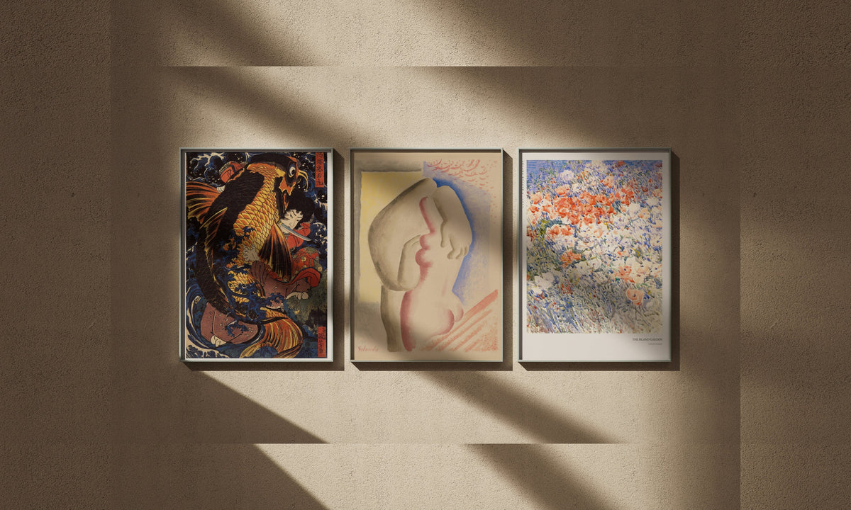 Affiches de musée - affiches encadrées, édition Heure d'été