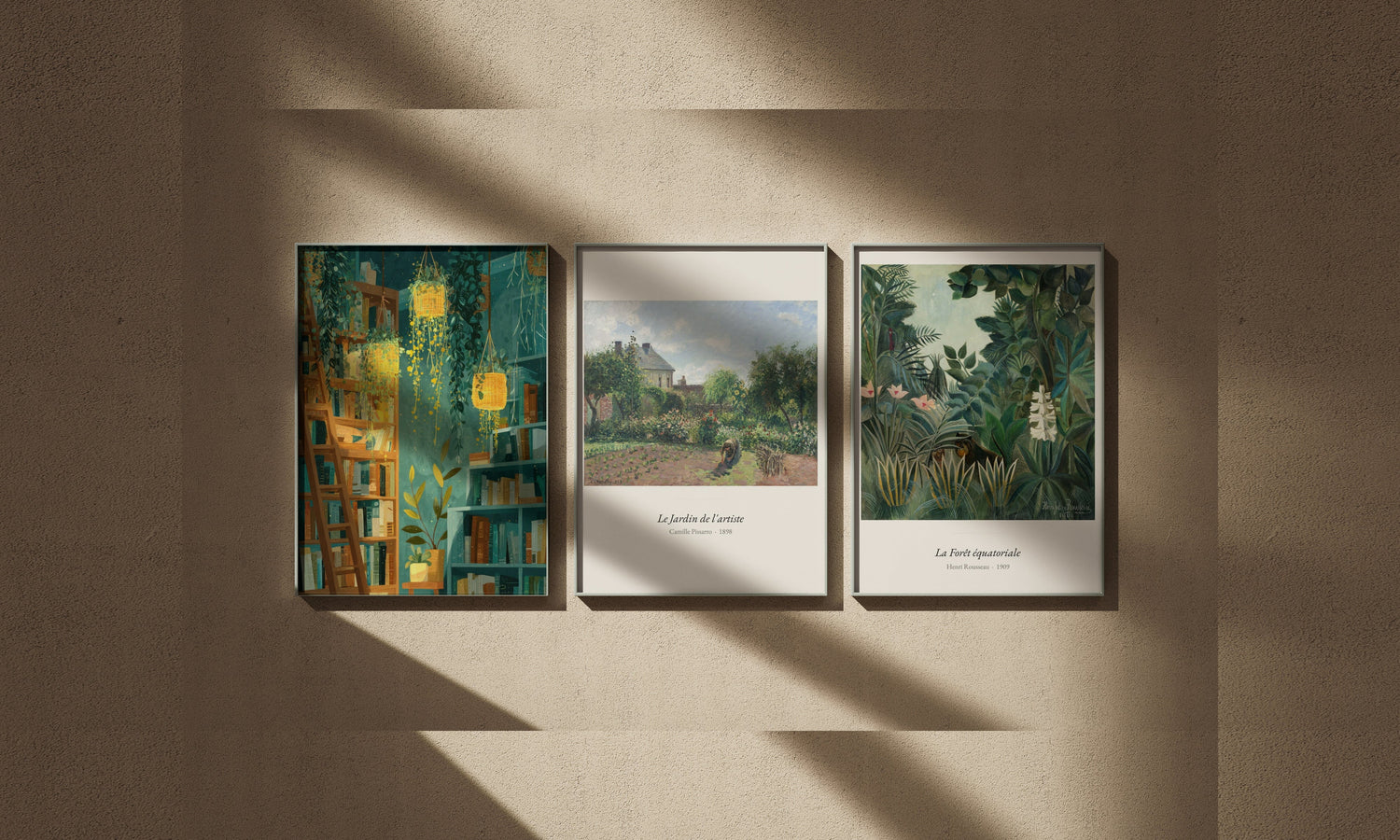 Affiches Jardin - affiches encadrées, édition Heure d'été