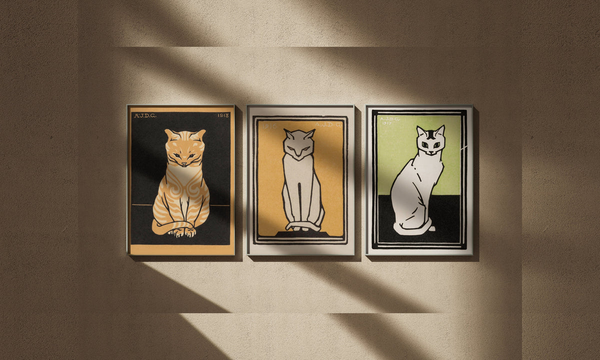 Art animalier - affiches encadrées, édition Heure d'été