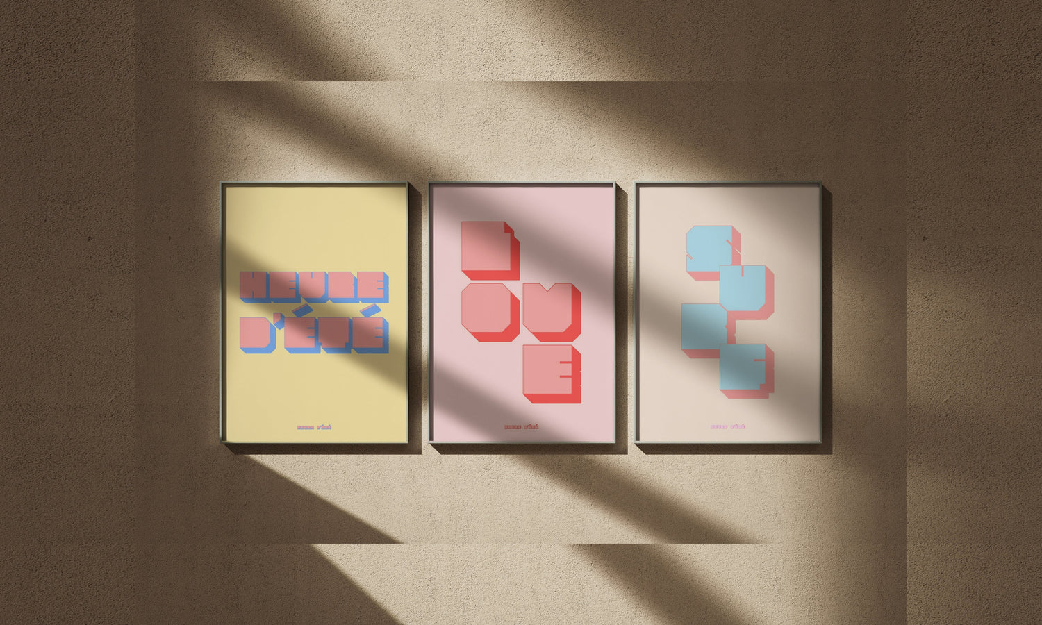 Big in Retro - affiches encadrées, édition Heure d'été