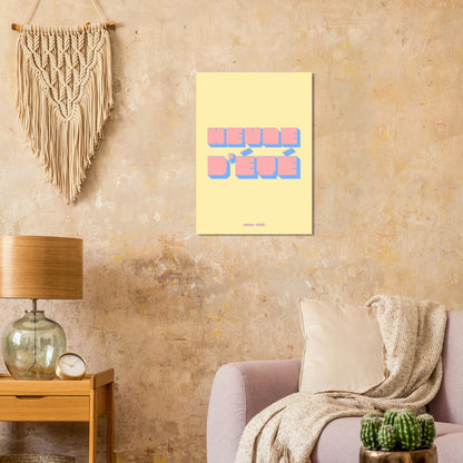 Affiche Heure d'été - Heure d'été 