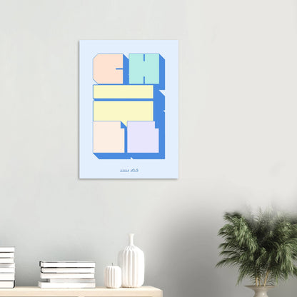 Affiche Chill - Heure d'été 