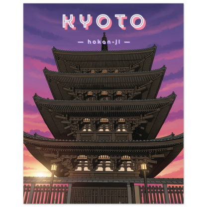 Kyoto, Hokan-ji - Heure d'été 