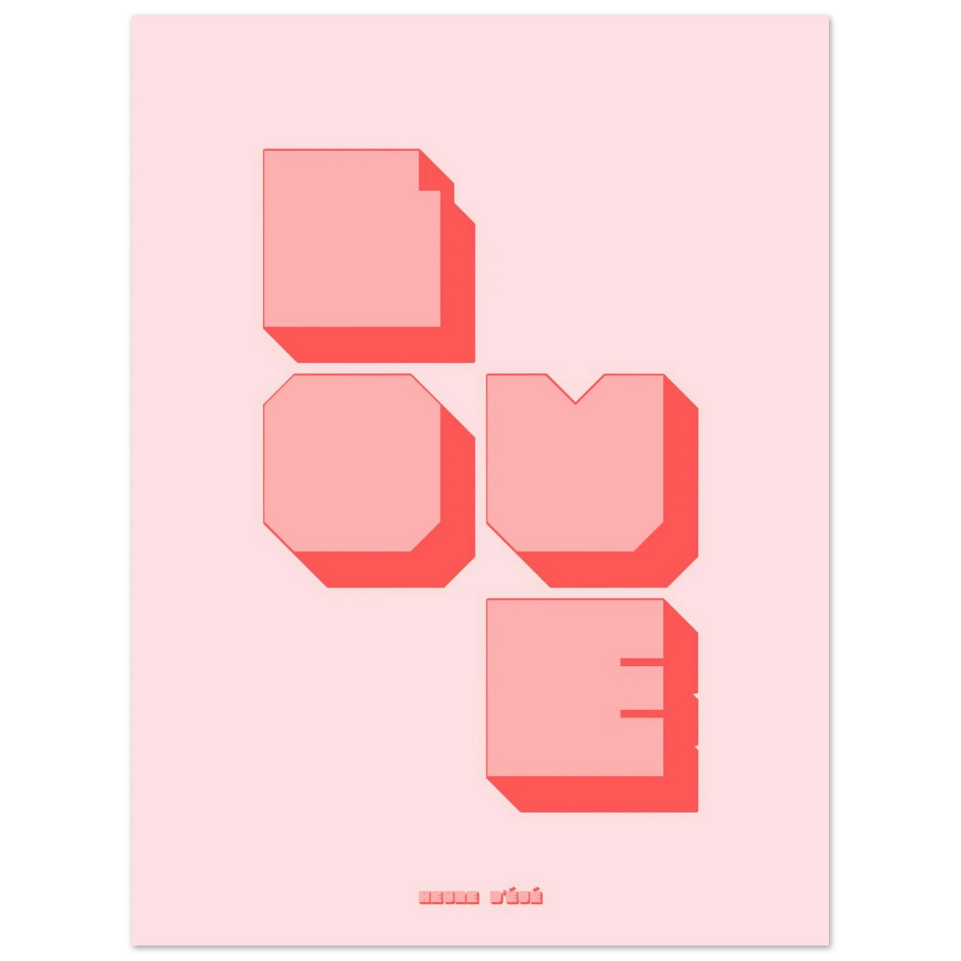 Affiche Love - Heure d'été 