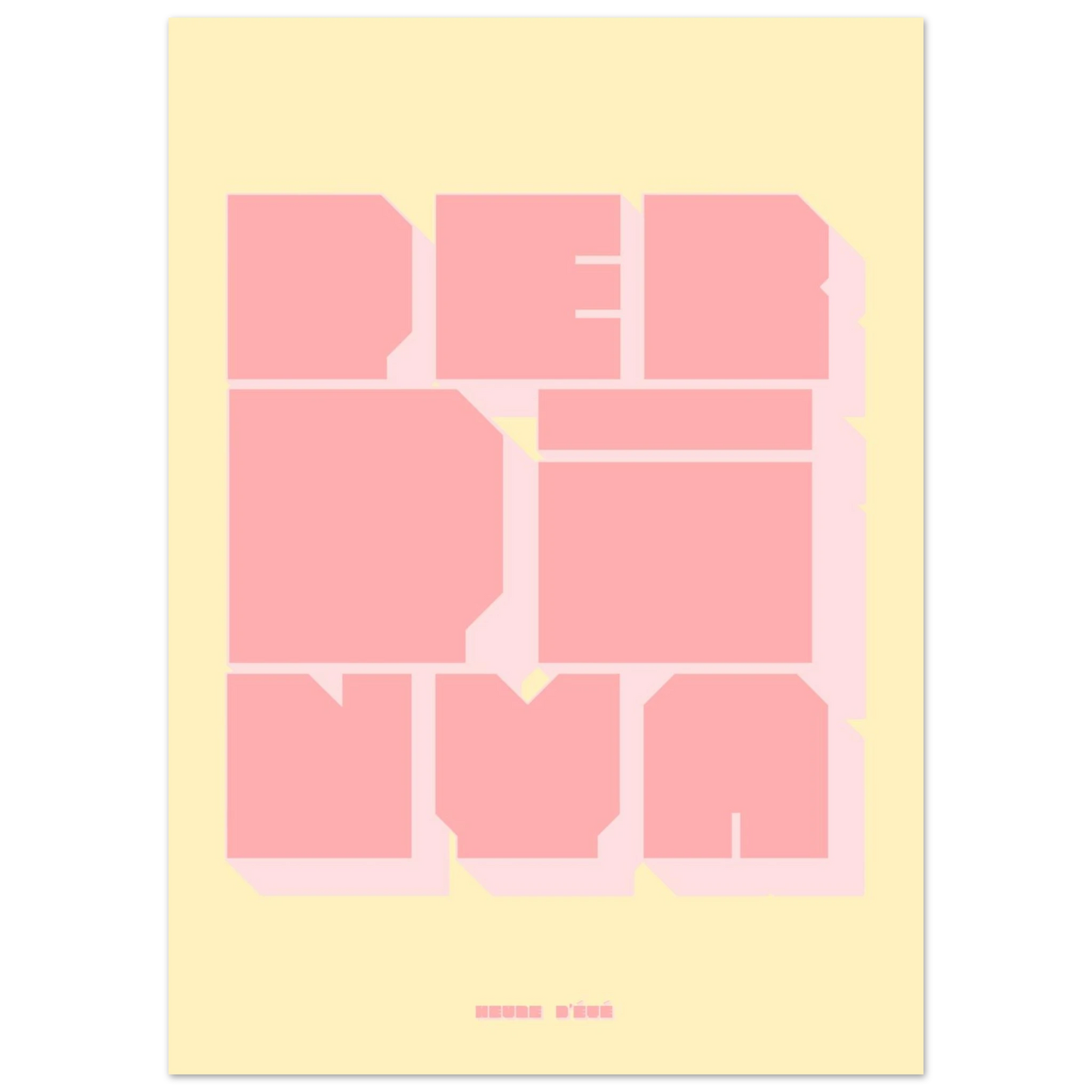 Affiche Perpinya - Heure d'été 