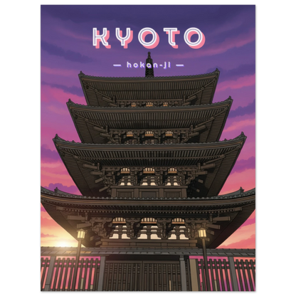 Kyoto, Hokan-ji - Heure d'été 