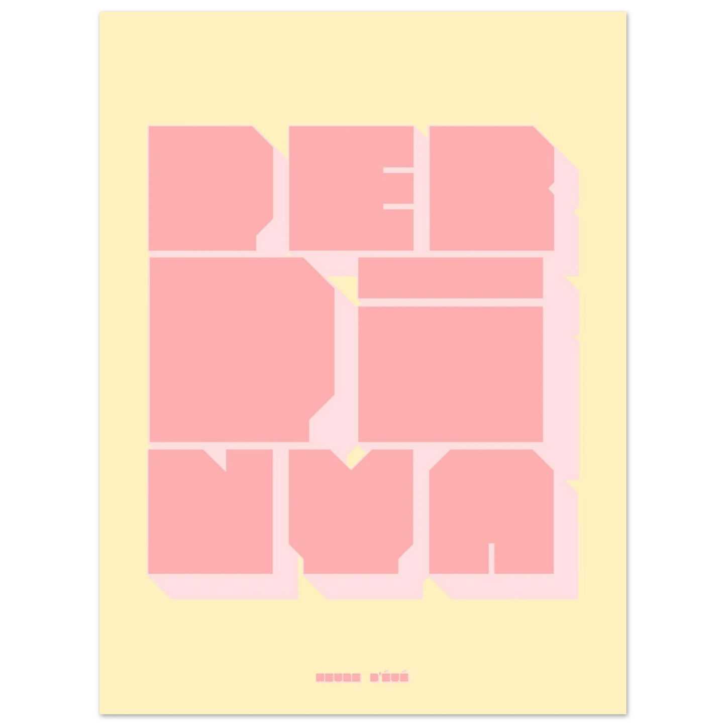 Affiche Perpinya - Heure d'été 