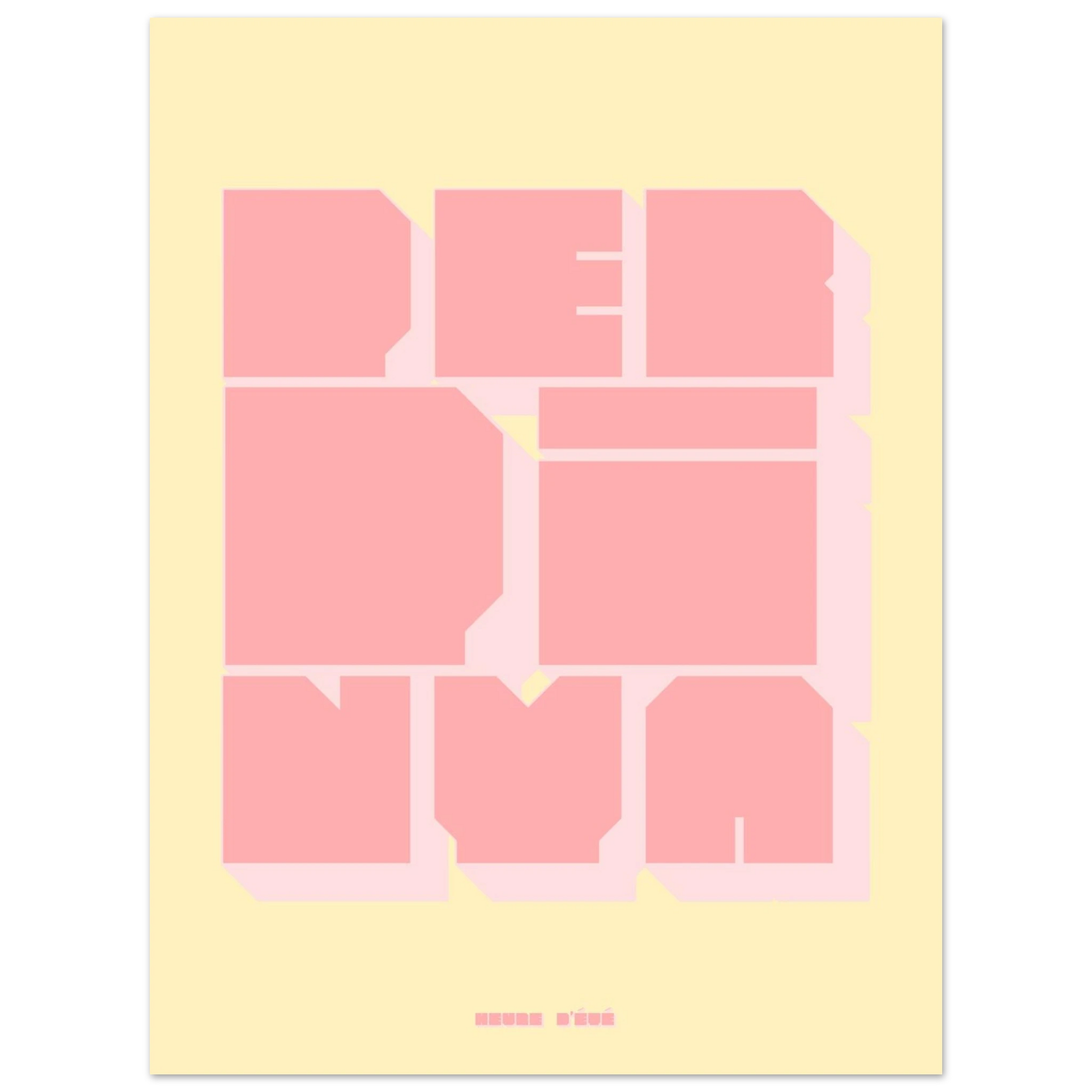 Affiche Perpinya - Heure d'été 