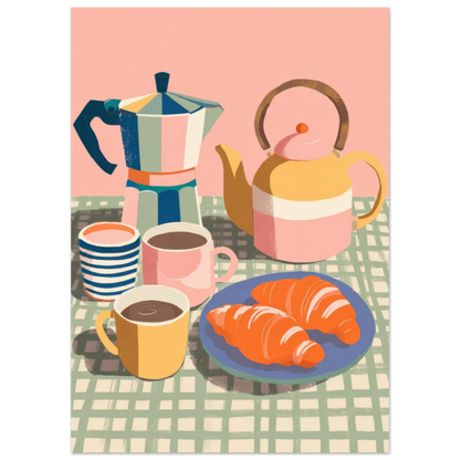 Affiche Slow Morning - Heure d'été 