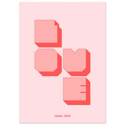 Affiche Love - Heure d'été 