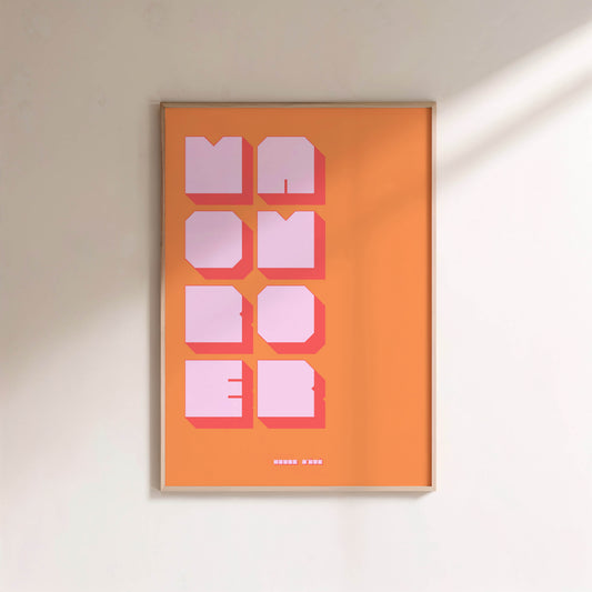Affiche graphique More Amor