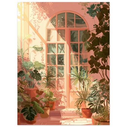 La porte du jardin - Heure d'été 