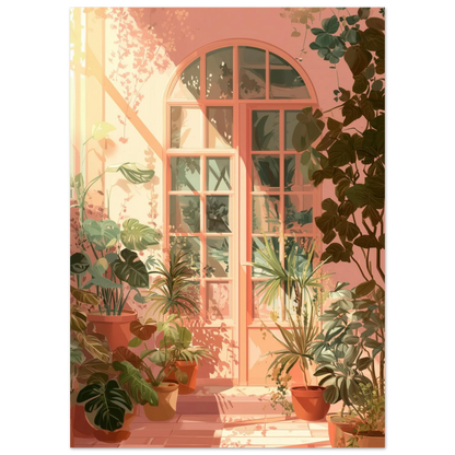 La porte du jardin - Heure d'été 