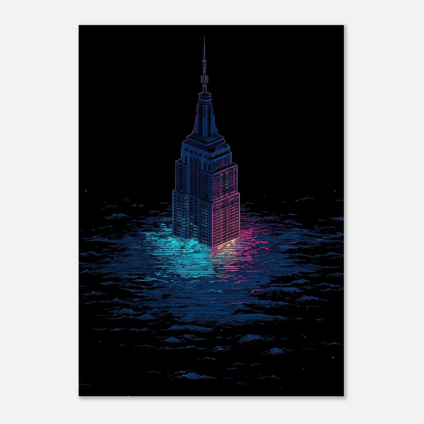 Poster of Underwater Empire State Building