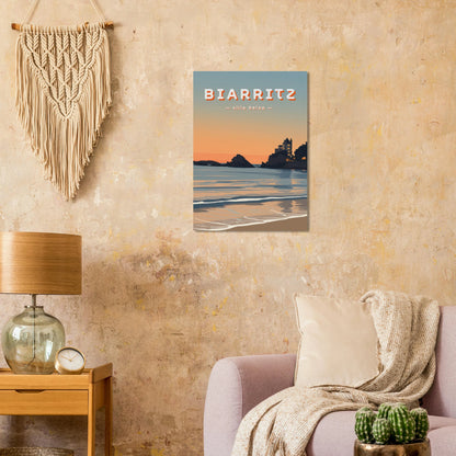 Affiche Biarritz - Villa Belza - Heure d'été 