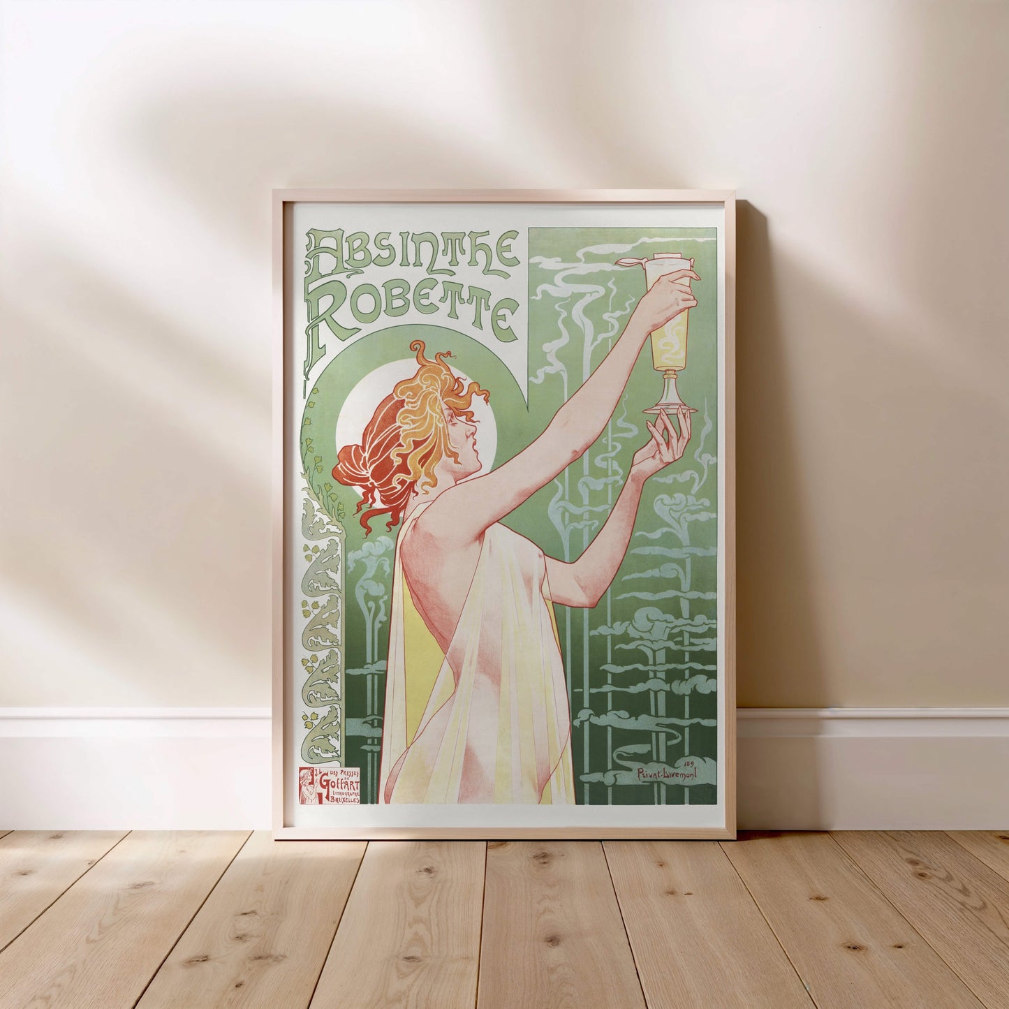 Absinthe Robette - Privat-Livemont - Affiche Art Nouveau