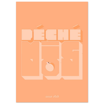 Affiche péché mignon - Heure d'été 