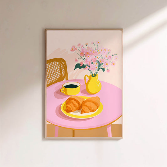 Morning Friend | Poster Décoration Murale en situation