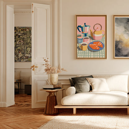 Affiche Slow Morning en situation