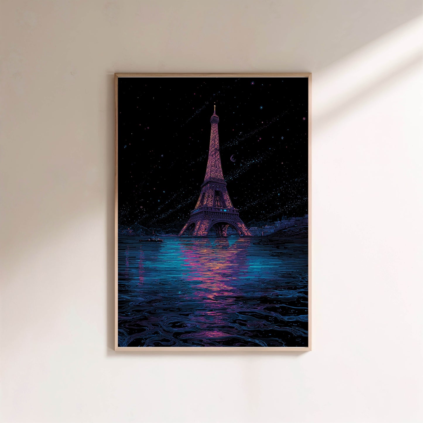 Paris Underwater | Poster Dystopique en situation