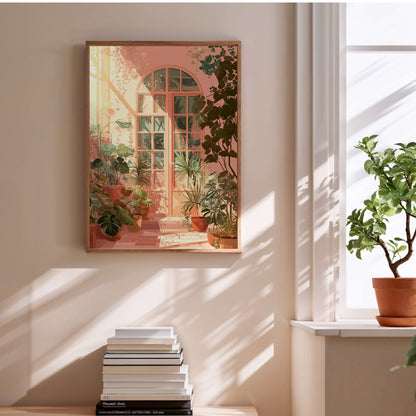 La porte du jardin | Poster Jardin en situation