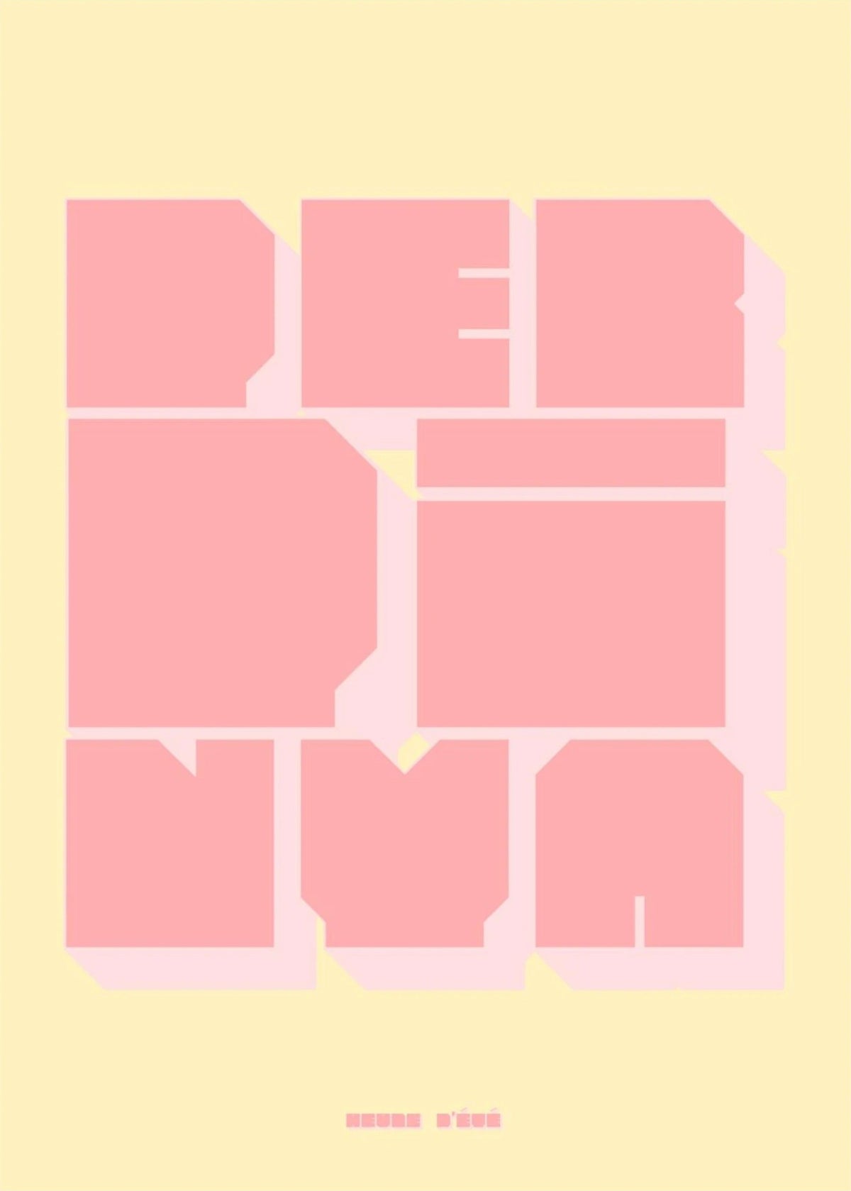 Perpignan poster, the print alone, thick matte eco-friendly paper