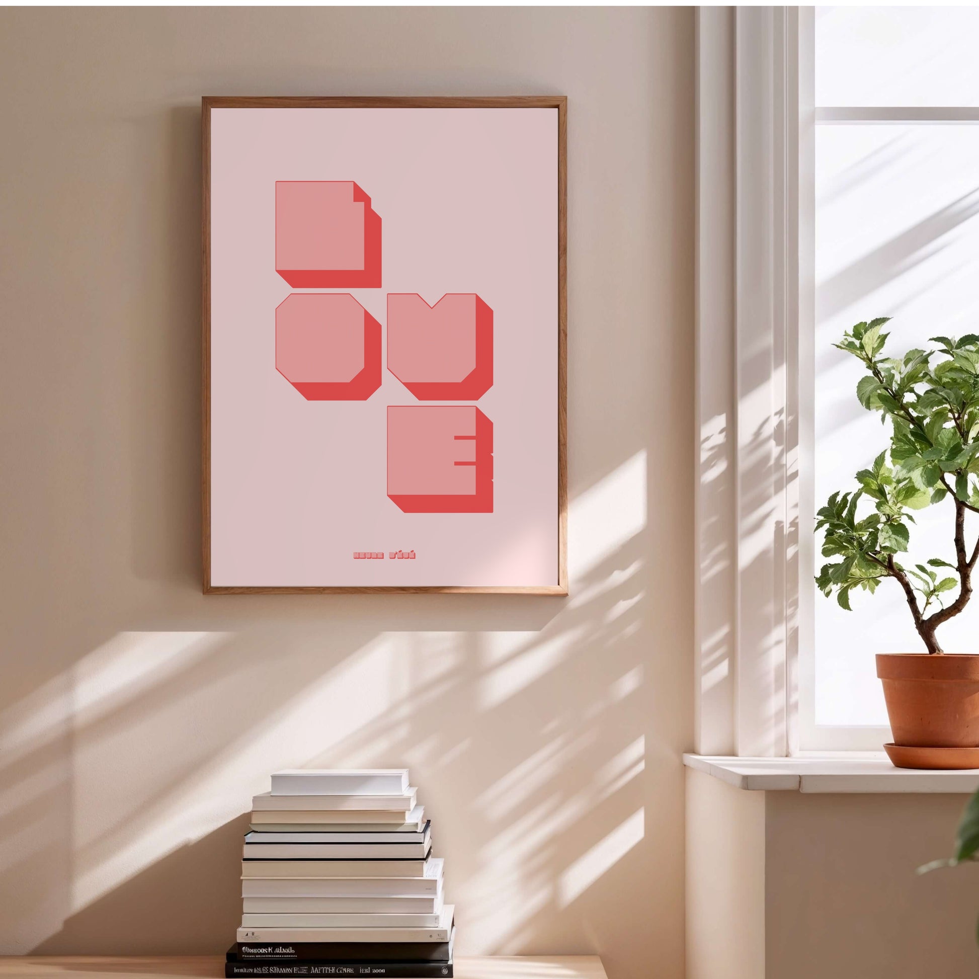 Affiche murale Love en situation
